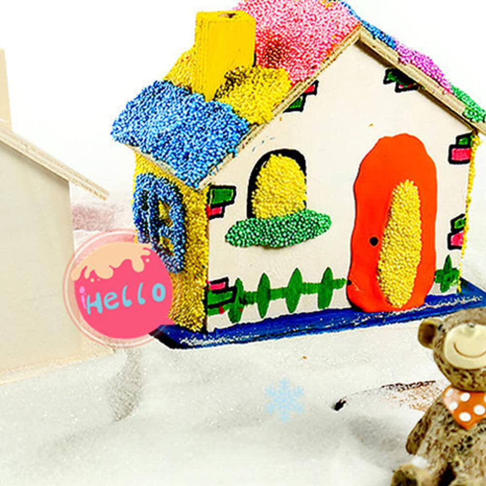 Angoily house bank placed on desk or shelf as decor and savings tool