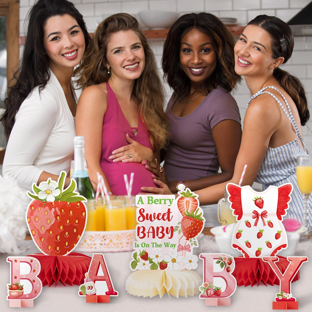 ANGOLIO baby bottle centerpiece ideal for table focal points.