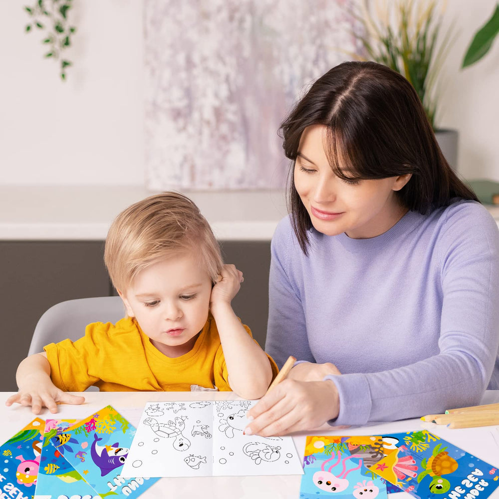 ANGOLIO classroom rewards set for kids uses colorful ocean scenes to reinforce attention.