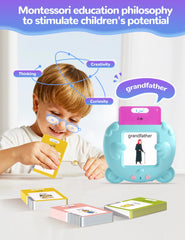 ANhovno flash cards language-switch feature, supports seamless English-Arabic practice at home.