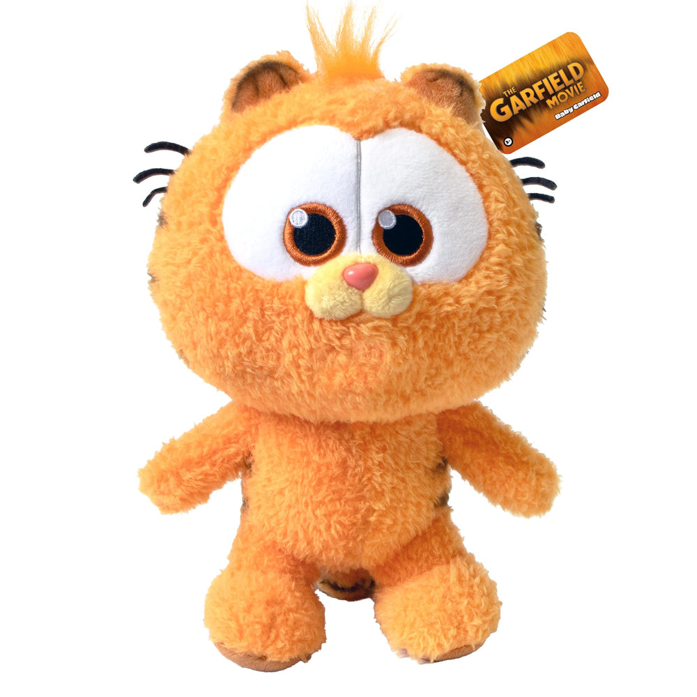 Animagic Baby Garfield plush full view for cuddling and decorative charm