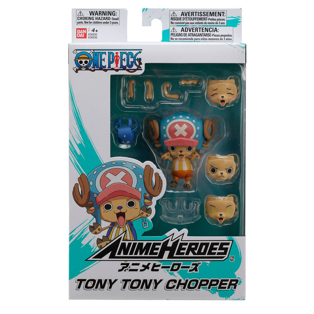 ANIME HEROES Chopper display-ready pose on shelf