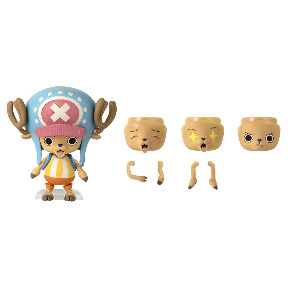 ANIME HEROES Chopper interchangeable faces showing different expressions