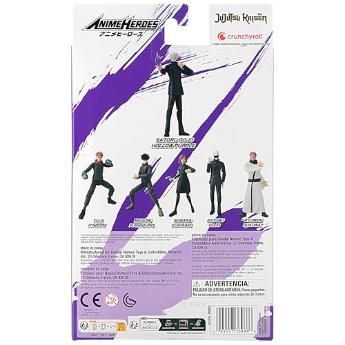 ANIME HEROES Gojo Satoru Hollow Purple interchangeable hands included