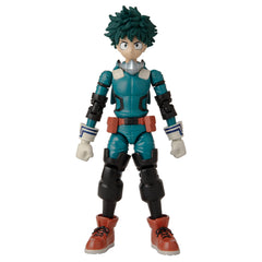 ANIME HEROES Izuku Midoriya dynamic pose showcases poseability for dramatic scenes