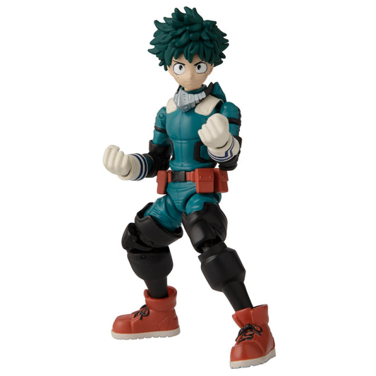 ANIME HEROES Izuku Midoriya front view action figure for display and collection