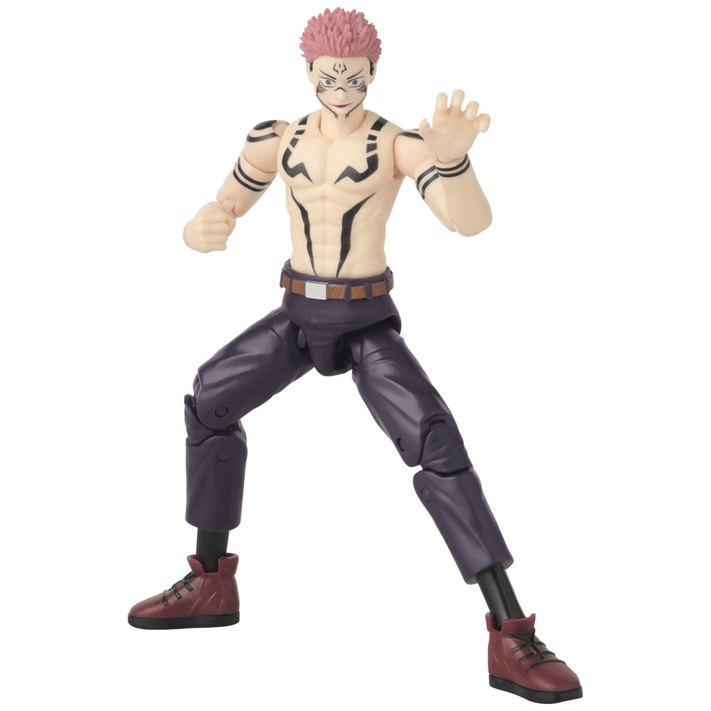 Anime Heroes Sukuna uniform figure close-up reveals textures and sculpting.