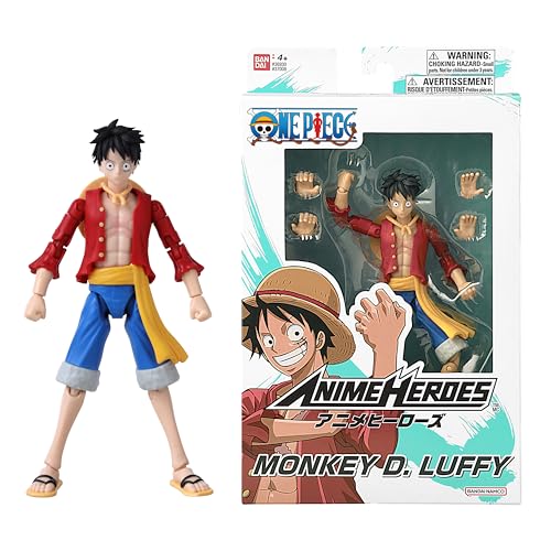 ANIME HEROES One Piece Luffy figure high-quality craftsmanship admired by collectors