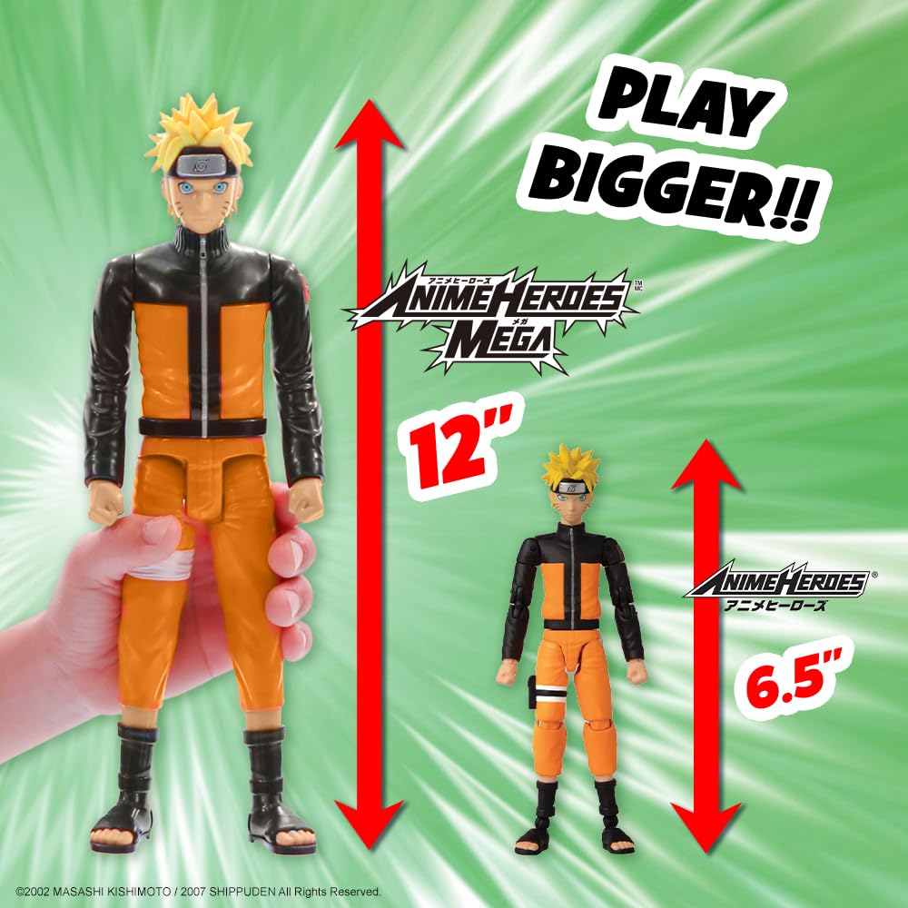 ANIME HEROES Sasuke accessories included for display variety.
