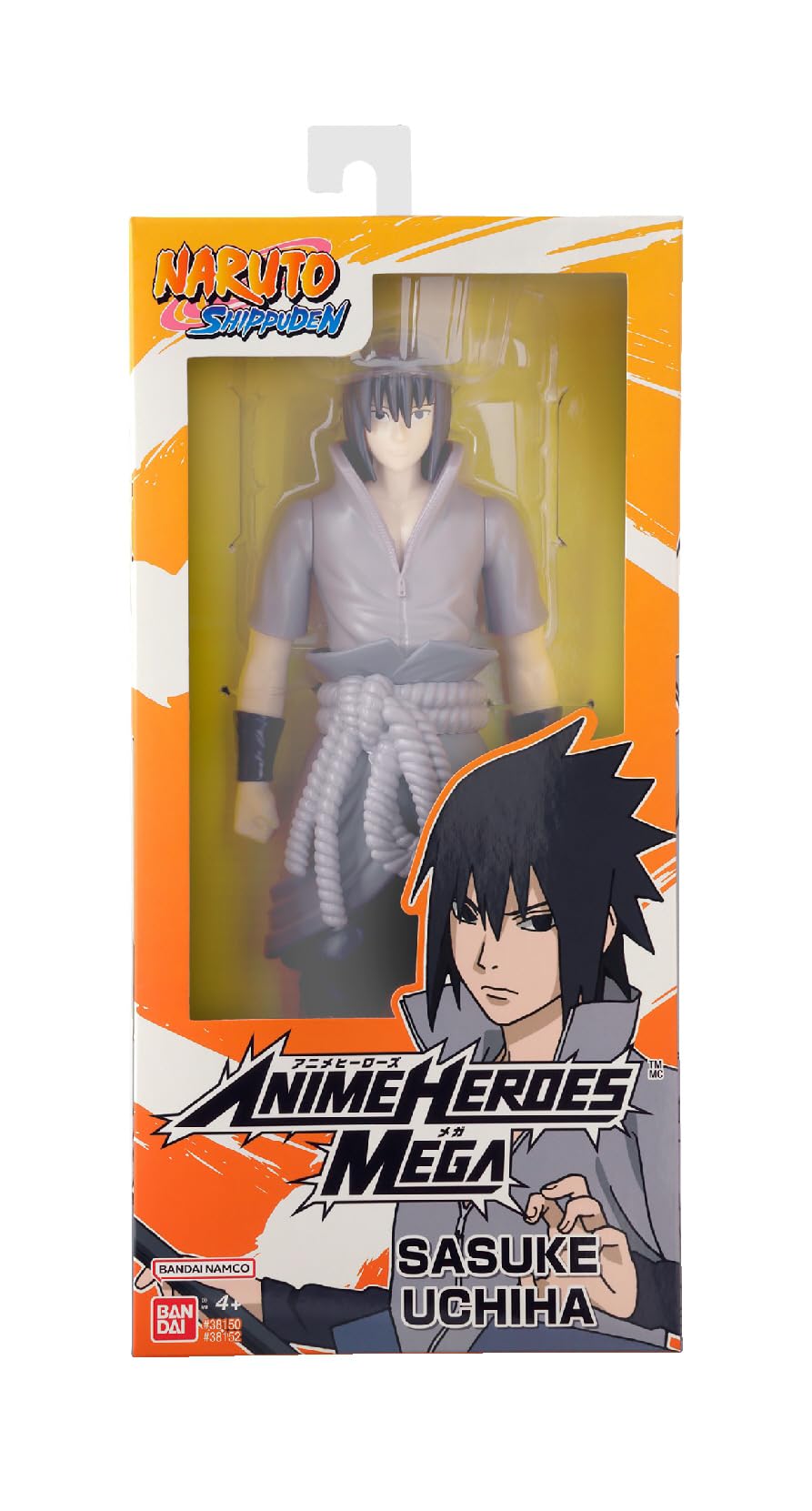 ANIME HEROES Sasuke articulation pose enables action-ready stances.