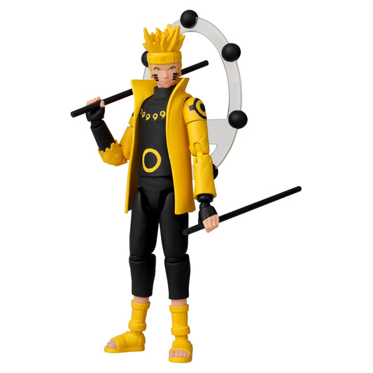 Anime Heroes Naruto Sage Six Paths front view figure, ideal for display and dynamic posing