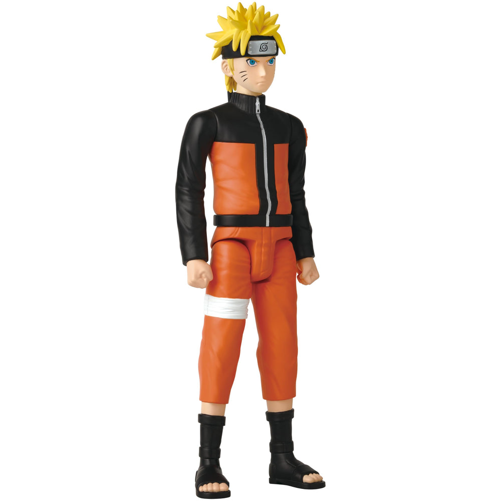 ANIME HEROES Naruto Uzumaki 12-inch close-up deco highlights authentic character styling.