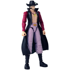 ANIME HEROES Mihawk manga-inspired packaging enhances collector display.