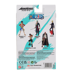 ANIME HEROES Portgas Ace profile shows accurate silhouette and scale.
