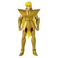 Virgo Shaka figure ready for display with other Saint Seiya figures