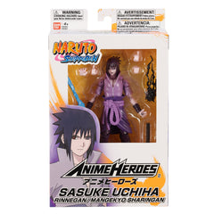 ANIME HEROES Sasuke display stand included for stable layouts