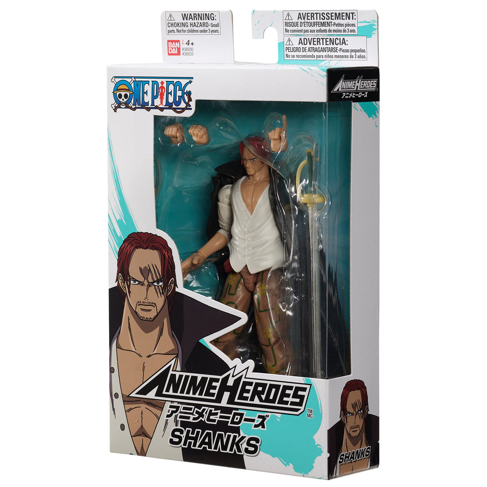ANIME HEROES Shanks pose variations enable creative storytelling