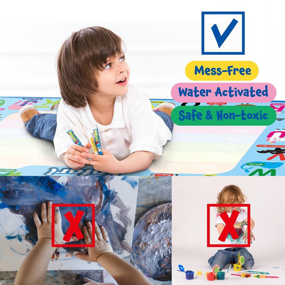 Animolds Safari Alphabet Graphics support early letter recognition during imaginative play.
