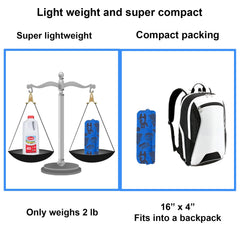 ANJ Outdoors KidzAdventure 2 in 1 tent showcasing quick setup with EZ poles for hassle-free play.