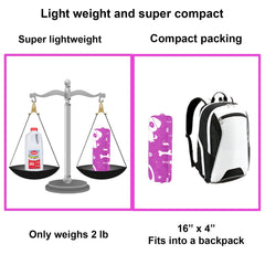 ANJ Outdoors KidzAdventure outdoor camping scene demonstrates easy packing and lightweight family fun.