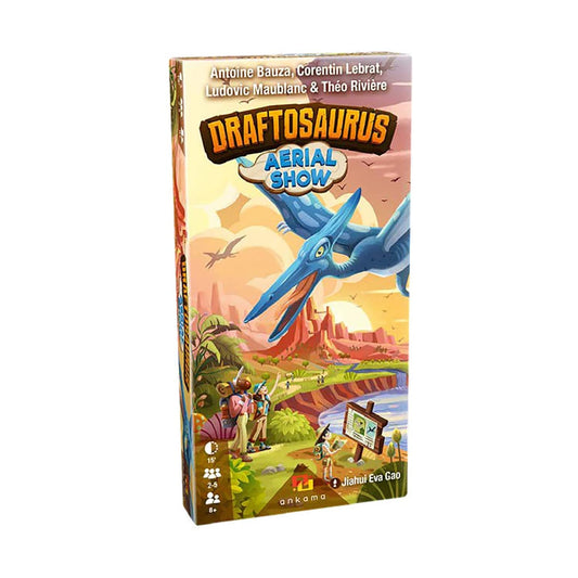 Ankama Draftosaurus Aerial Show aviary dinos expand park display and play options.