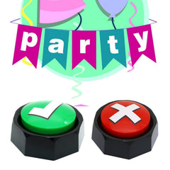 ANLIKY Right Wrong Button on-off switch shows easy setup