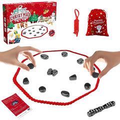 AnLipro magnetic chess set top view for on-the-go strategy play