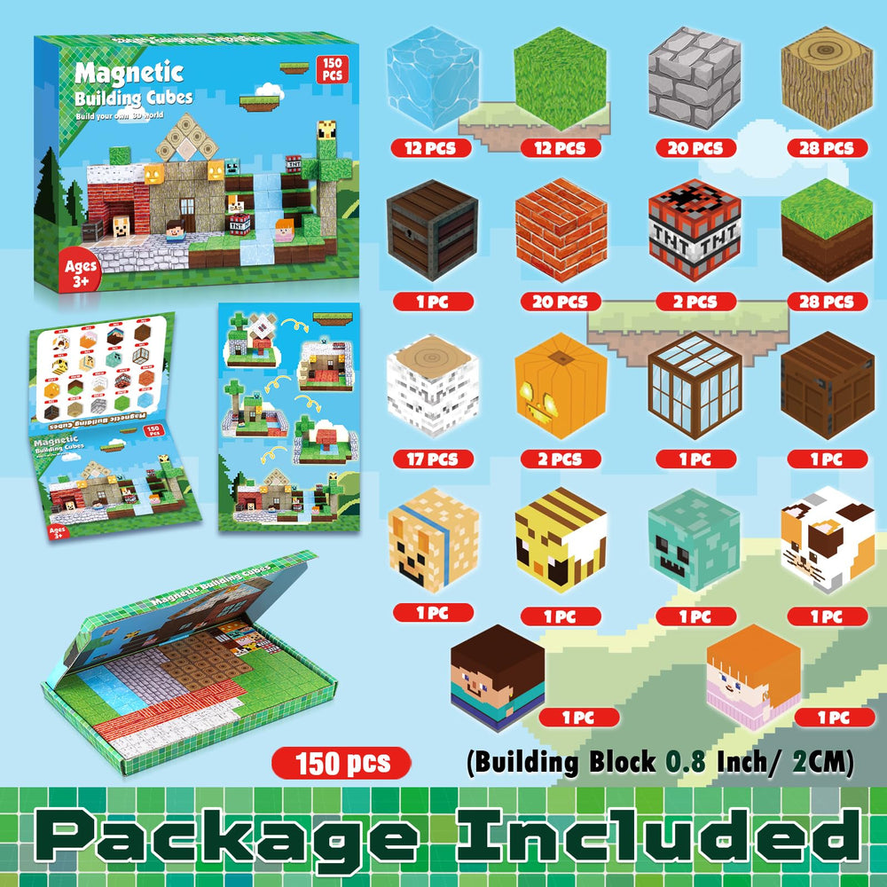 Annexfun magnetic blocks assembly play: versatile pieces for durable, imaginative structures.