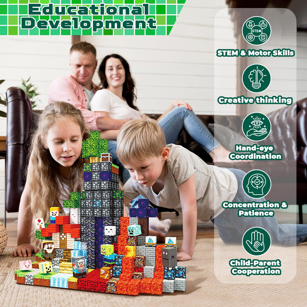 Classroom activity with Annexfun Magnetic Blocks for group learning
