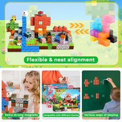 Annexfun magnetic blocks made from non-toxic materials tested for safety and compatibility