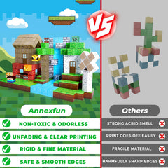 Annexfun blocks bell-like rustling sounds engage kids during play
