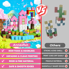 Annexfun Magnetic Blocks treasure chest for imaginative storytelling