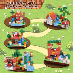 Annexfun Magnetic Blocks Windmill demonstrates rotating structures for exploration