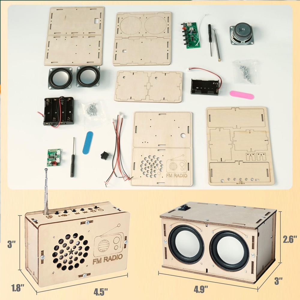 ANNISOKA DIY speaker kit construction highlights sound learning through practical building