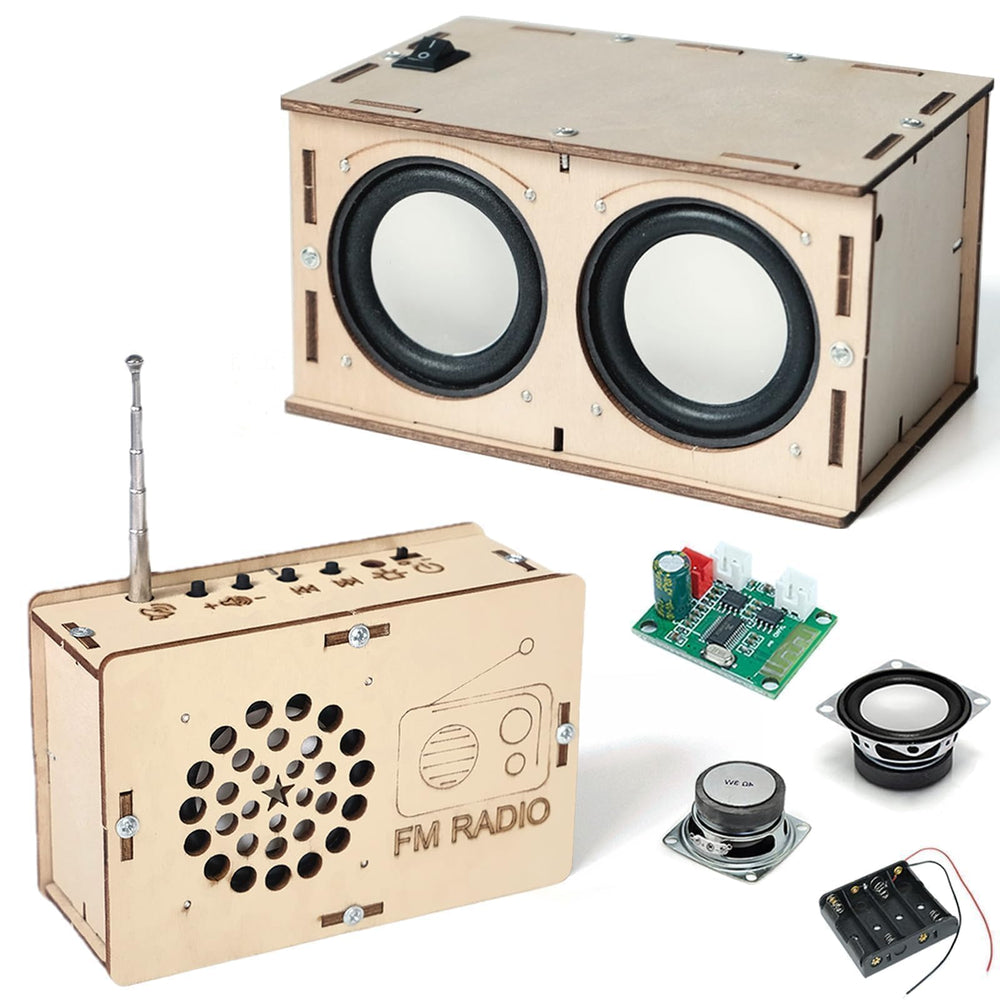 ANNISOKA STEM radio kit assembly shows hands-on electronics learning for kids