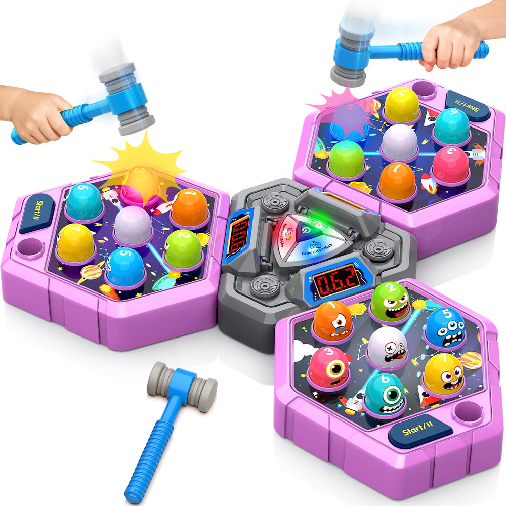 ANNKIE Whack Game Mole ball lights up to reward quick taps and rhythm.