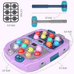 ANNKIE Whack Game Mole bright lights and sounds boost immersive play