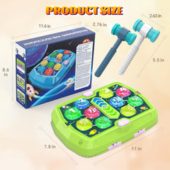 AN NKIE Whack Game Mole Toy with suction base keeps play safe