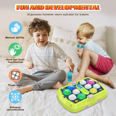 AN NKIE Whack Game Mole Toy with two hammers supports hand-eye coordination