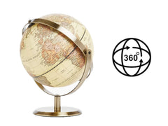 Annova educational globe shows political boundaries and capitals for quick reference.