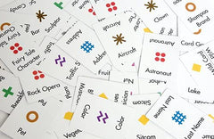 Players race to name examples in Anomia, creating energetic play.