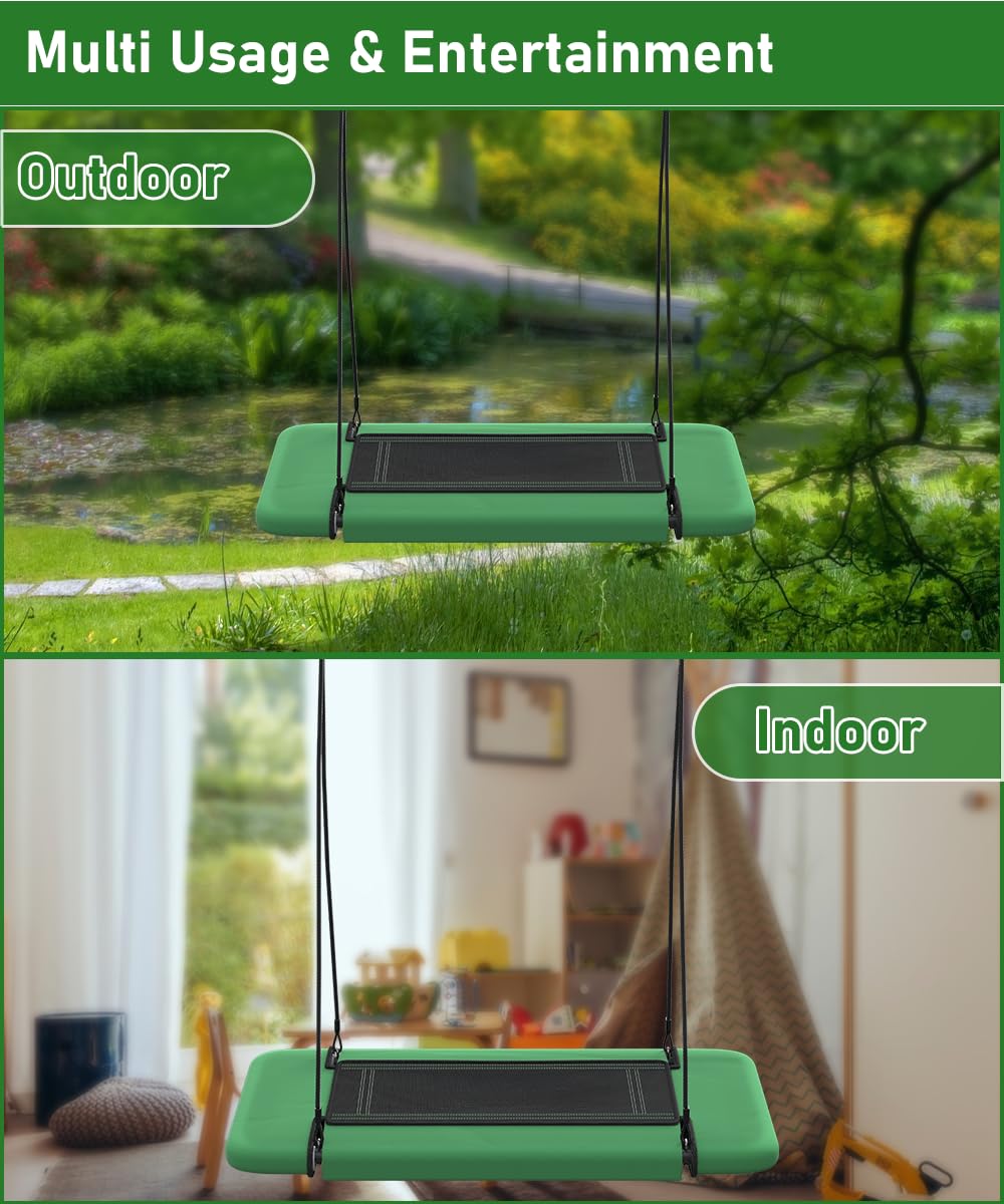 Ansionsol swing supports up to 700 lbs for adults and kids
