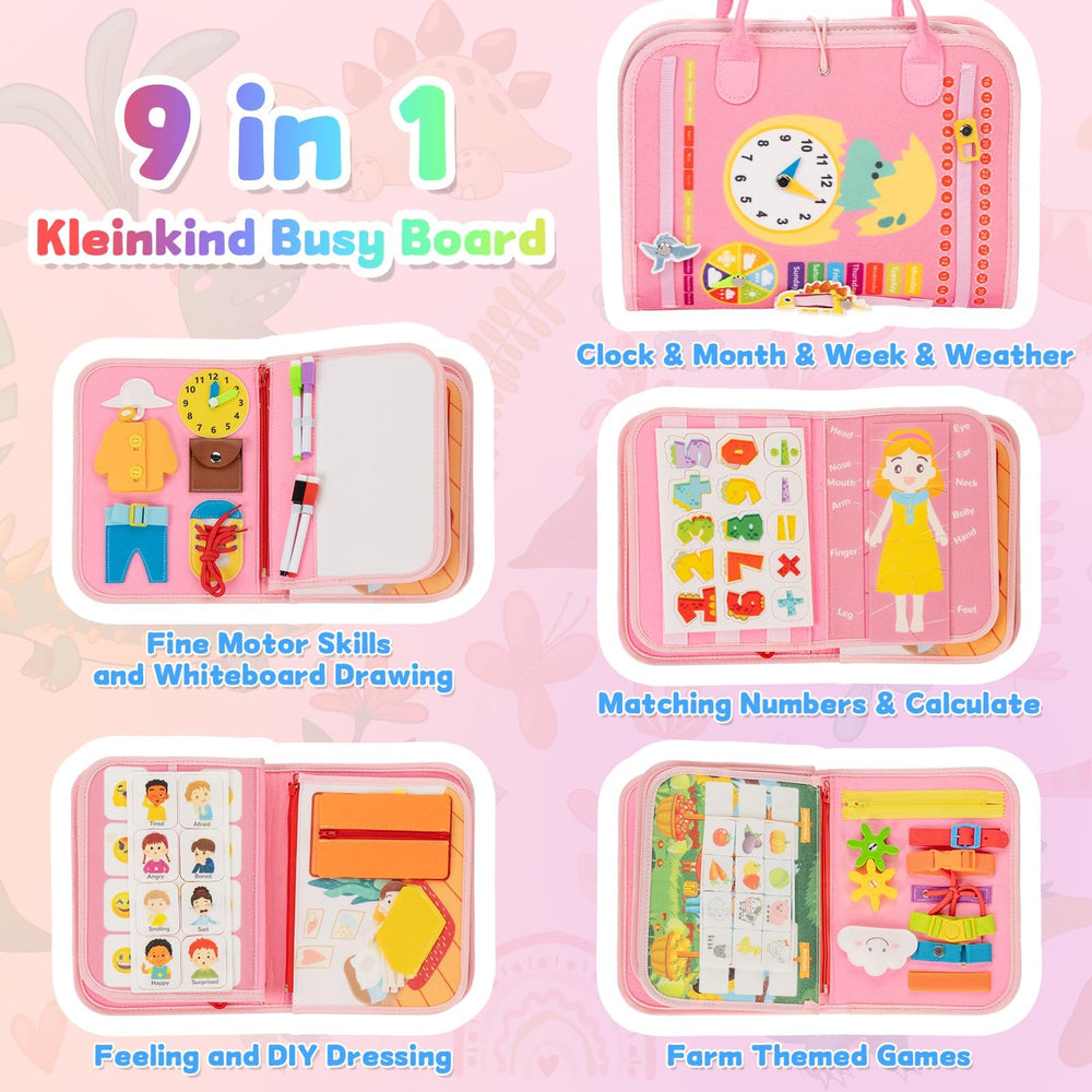 Anstore Busy Board numbers 1-10 page supports early counting skills.