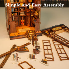 ANTREATU pre-cut pieces simplify assembly for a smooth build.