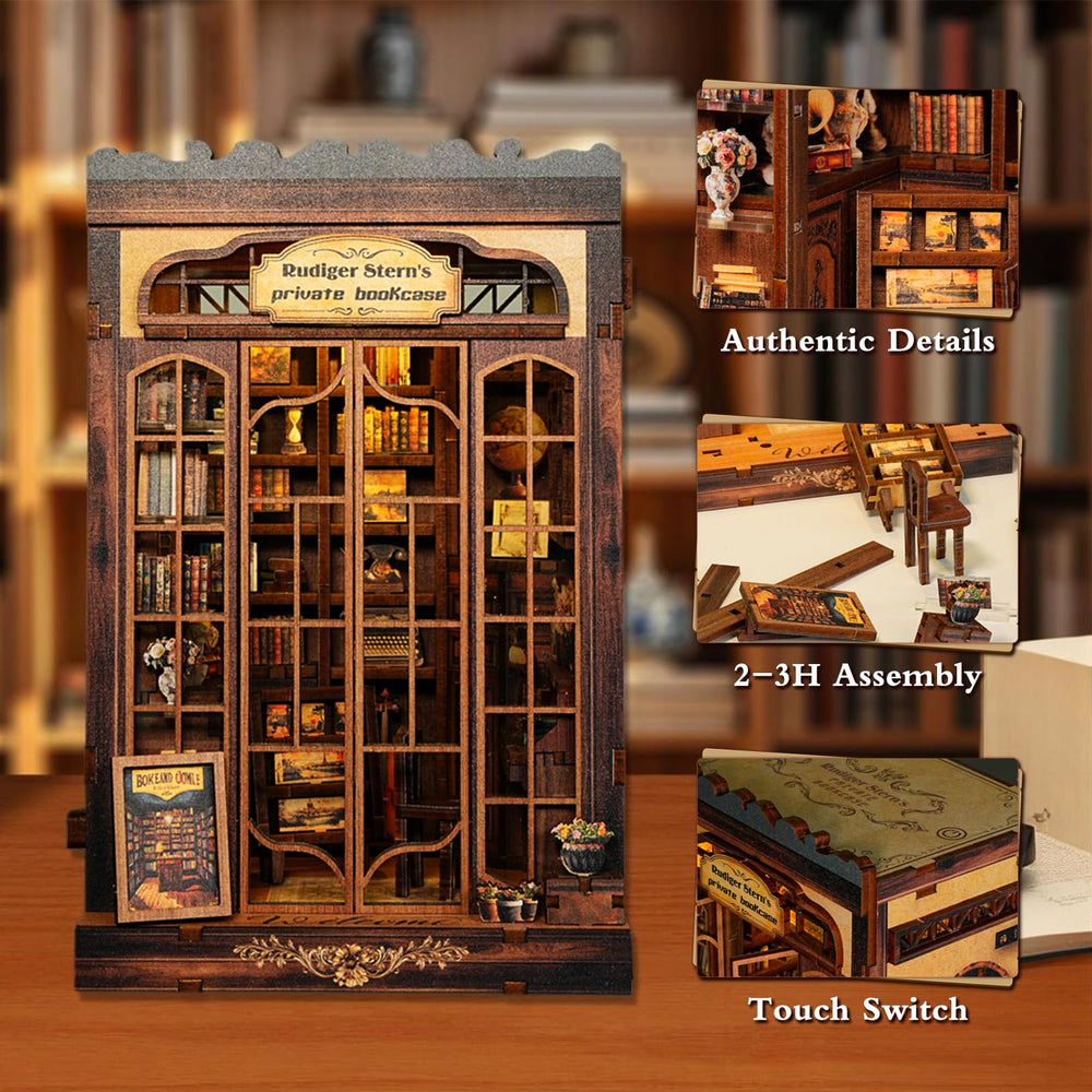 ANTREATU vintage-style typewriter brings nostalgic charm to the scene.