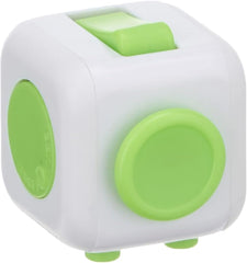Antsy Labs Fidget Cube roll side rolling action supports quick resets.