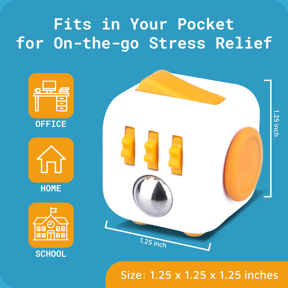 Antsy Labs Fidget Cube spin side for rapid feedback