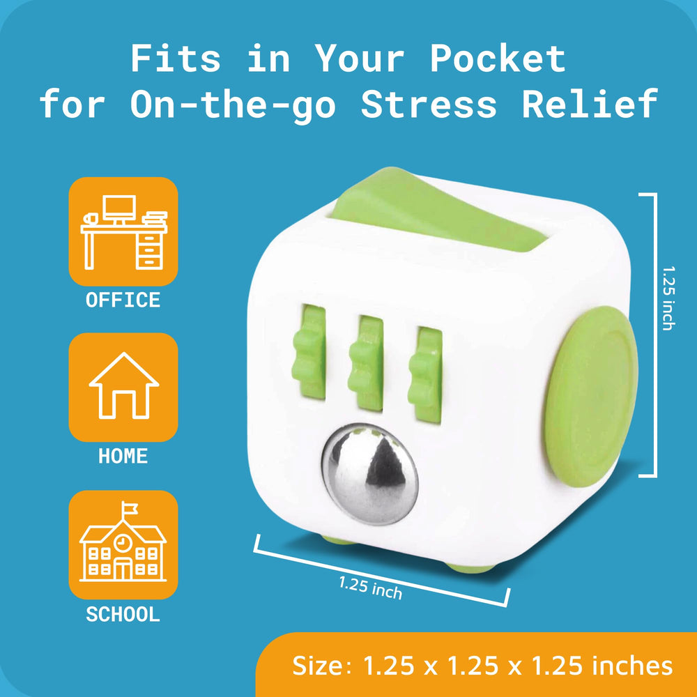 Antsy Labs Fidget Cube spin side releases restlessness during work.