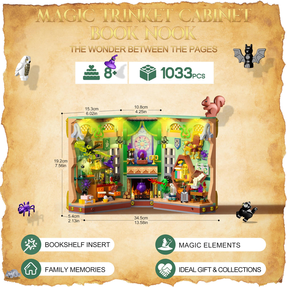 Anvure Book Nook gift-ready box suggests delightful present for imagination lovers.