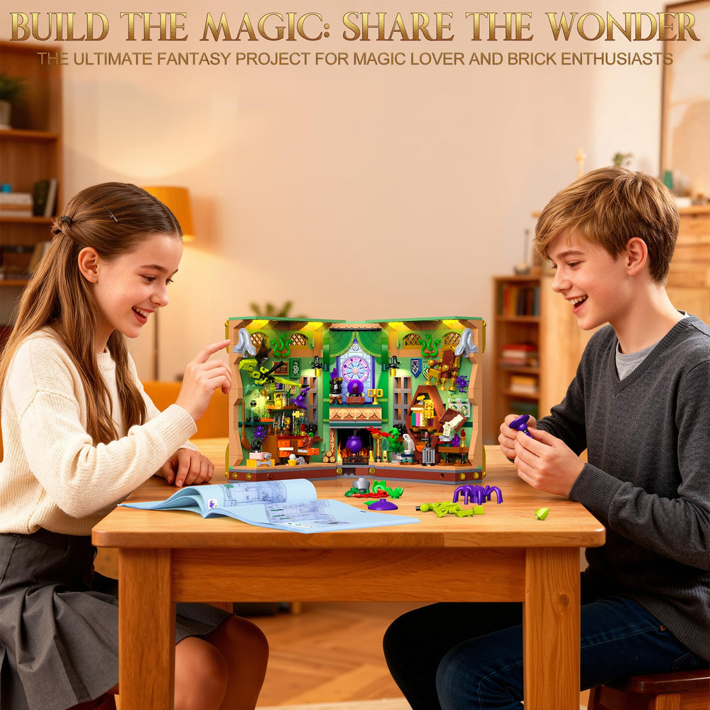 Anvure Book Nook LED glow captures magical ambience in dim rooms.